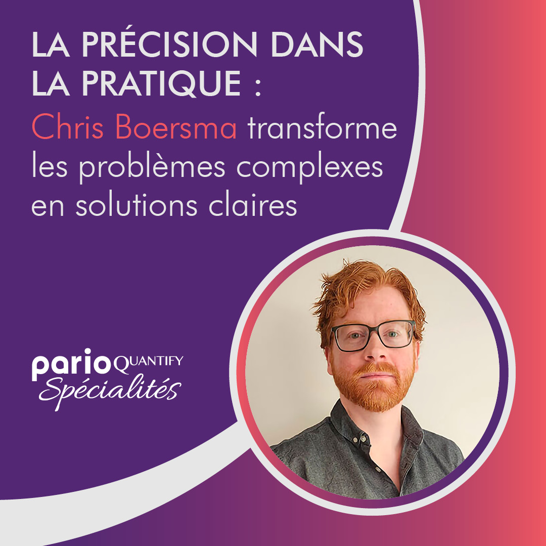 La précision dans la pratique : Chris Boersma transforme les problèmes complexes en solutions claires